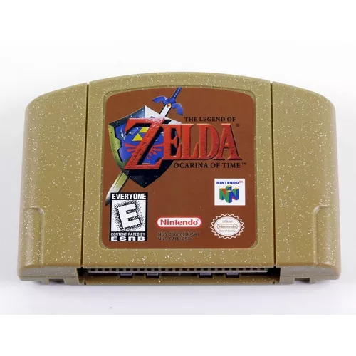 The Legend Of Zelda: Ocarina Of Time (Gold Cartridge)