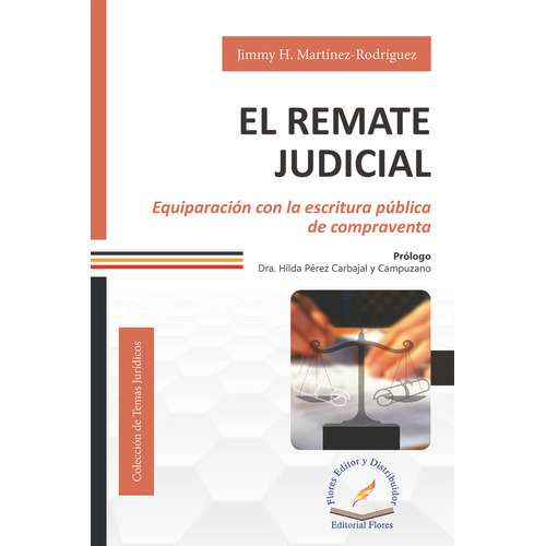 Libro Remate Judicial, El