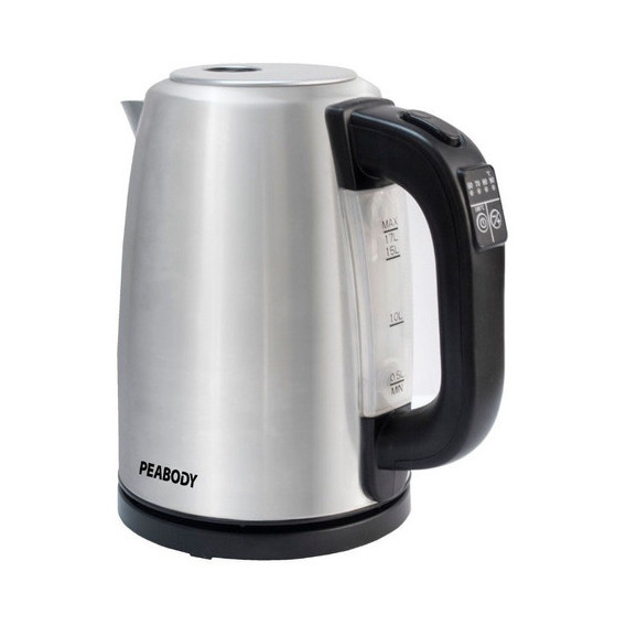 Jarra Pava Electrica Digital Para Mate Te Y Cafe Color Acero inox