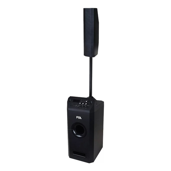 Bocina Tipo Bose Torre Audio Subwoofer Portatil Guitarra Fol