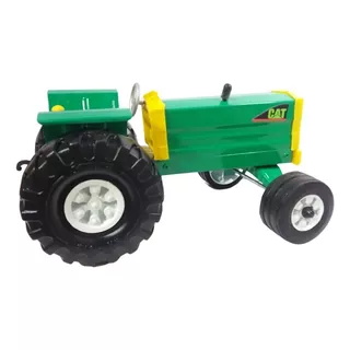 Antiguo Tractor Metalico Verde Kino Argentino Devoto Toys