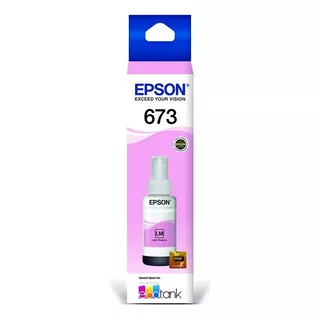 Tinta Epson 673 Original Claro Light L805 L800 810 850 L1800