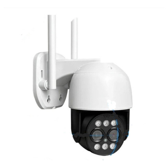 Cámara Seguridad Ptz Ip Wifi Doble Lente Zoom Óptico 8x 4 Mp