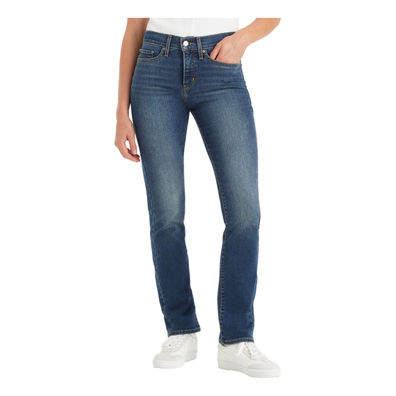 Jeans Mujer 314 Shaping Straight Azul Levis 19631-0203