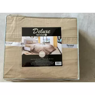 Jgo De Sabana Deluxe 600 Hilos Queen Size Calidad Premium