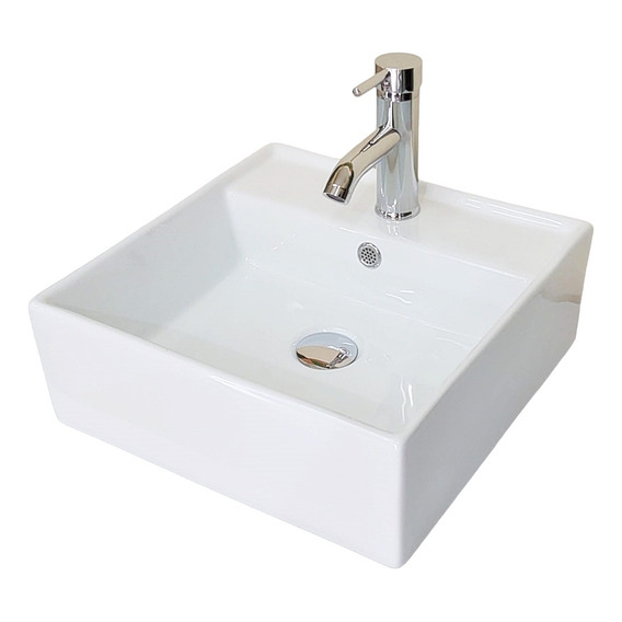 Arenci-pack Lavabo Mod. Yukón - Fc Cromo 41x41x15 Cms.