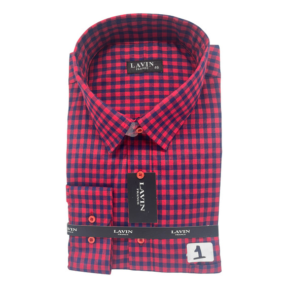 Camisa Lavin Rayas Y Cuadros Tallas Extra