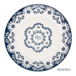 Plato Porcelana Playo Oxford Moderno Energy X6