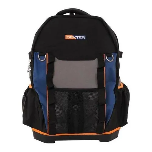 Mochila profesional de tela para herramientas Dexter 50x35 Azul