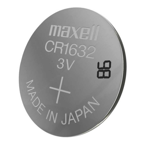 5 Pilas Maxell Cr1632 Tipo Botón Japonesa