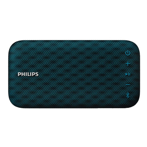 Parlante Philips EverPlay BT3900 portátil con bluetooth waterproof  azul