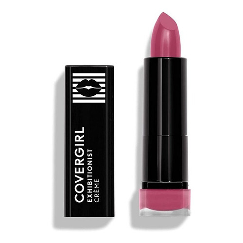 Labial Lipstick Covergirl Exhibitionist Creme Color 525 Raspberry Chic