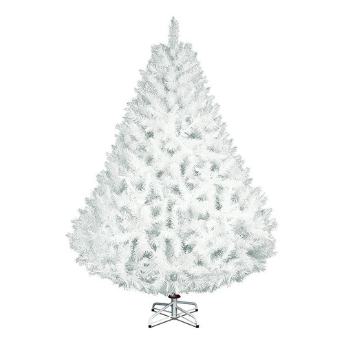 Arbol Navidad Naviplastic Bavaro Lujo 190cm Altura-3176001 Color Blanco