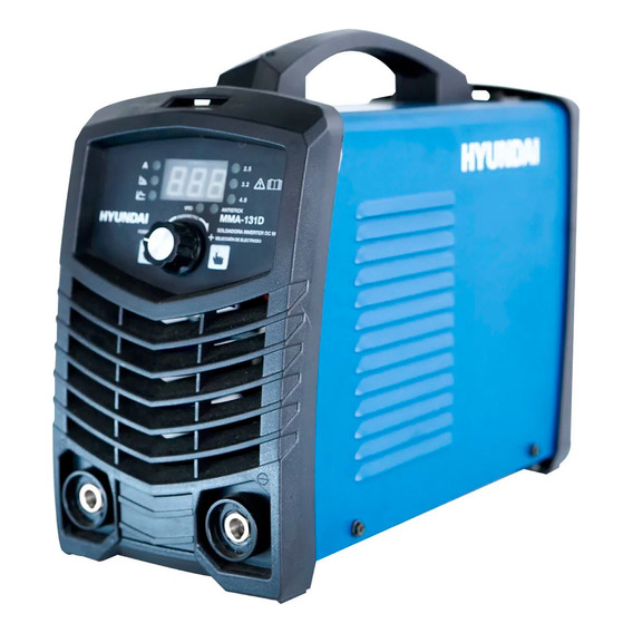 Soldadora Inversora Dual Hyundai 110/220v 120a Mma-131d Color Azul