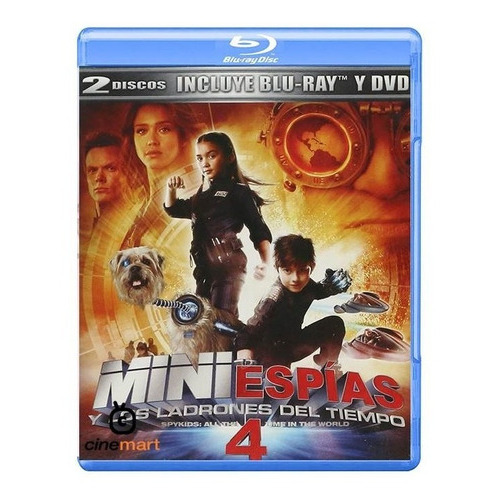 Mini Espias 4 Los Ladrones Del Tiempo Pelicula Bluray+dvd