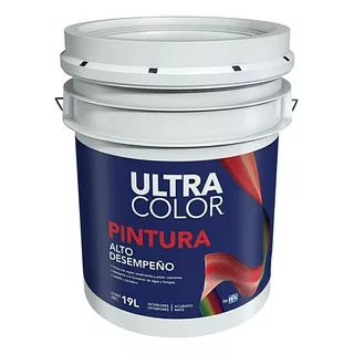 Ultracolor Pintura Vinilica Alto Desempeño Blanco 19 Lt