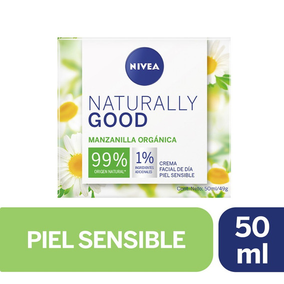 Nivea Naturally Good Crema Facial Manzanilla 50ml