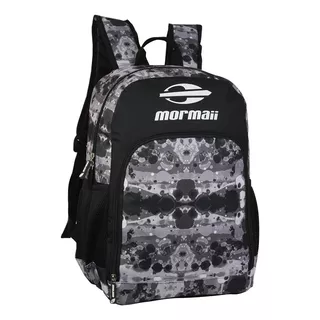 Mochila Masculina Mormaii De Costas Em Poliéster Faculdade Cor Preto Desenho Do Tecido Liso