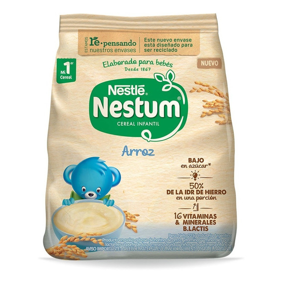 Cereal Infantil Nestle Nestum Arroz 225g
