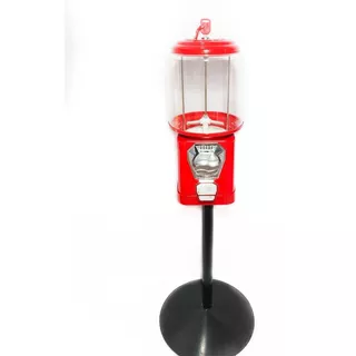 Kit Máquina De Bolinha Pula Pula  + Pedestal Redondo Vending Machine 