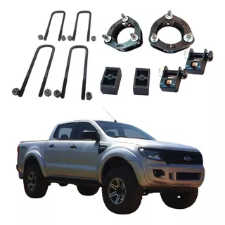 Kit Lift De Erguer Suspensão 2 Polegada Ranger Limited 2018