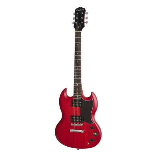 Guitarra eléctrica Epiphone SG Special de caoba cherry con diapasón de palo de rosa