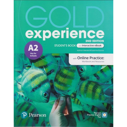 Gold Experience A2 Student Book, De Kathryn Alevizos., Vol. No. Editorial Pearson, Tapa Blanda En Inglés, 2022