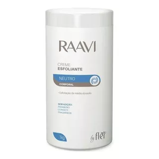 Creme Esfoliante Corporal Raavi Neutro 1 Kg Wxz