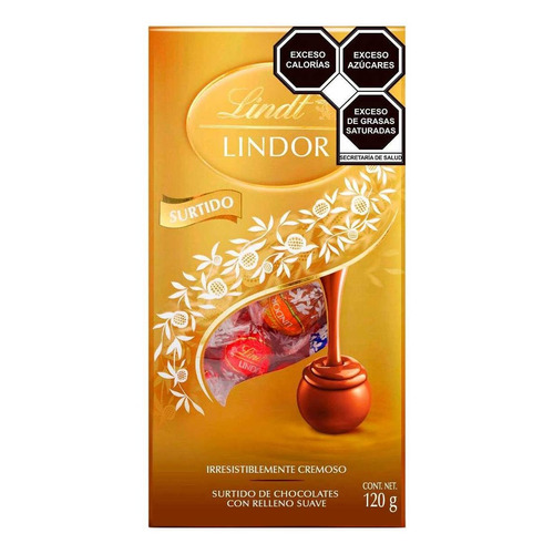 Chocolate Lindt Lindor Bolsa Surtido 120g