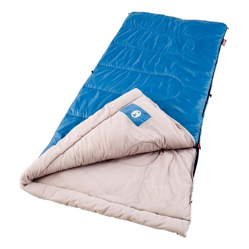 Sleeping Bag Bolsa Saco De Dormir 15°c Coleman Temperaturas Color Azul Ubicación del cierre Izquierdo