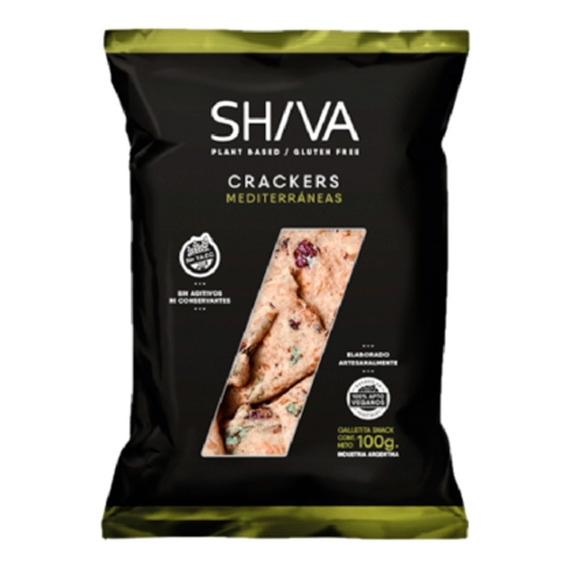 Galletitas Crackers Shiva Mediterráneas 100 Gramos