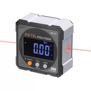 Nivel Digital Laser Medidor Angulo Recargable Usb Magnetico