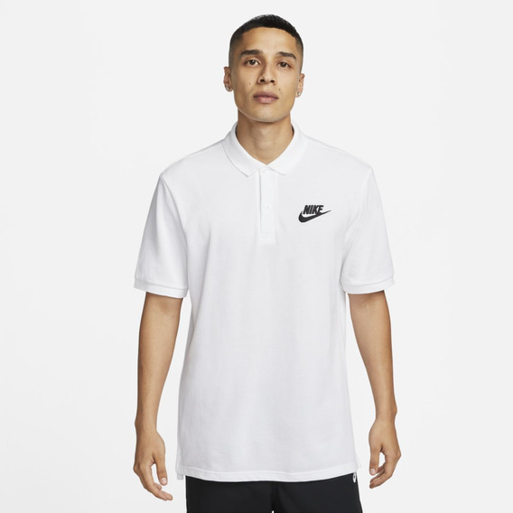 Polo Para Hombre Nike Sportswear Blanco
