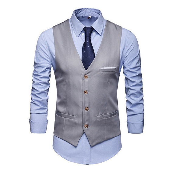 Chaleco De Traje, Chaleco De Vestir, Chaleco Slim Fit