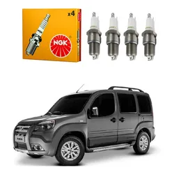  Jogo Velas Ngk Doblo Adventure 1.8 8v 2011 A 2015