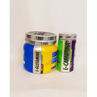 Kit L Glutamine 6000mg + L Carnitine 1000 - L a $49