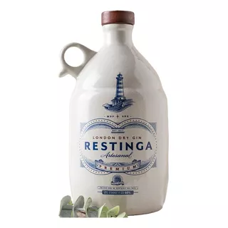 Gin Artesanal Restinga London Dry Botella Ceramica X1.5 Lt