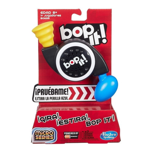 Hasbro Bop it! Micro series B0639 Español