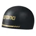 Gorra Arena Natación Adultos 3d Soft Silicona - Btu Color Negro Dorado Tamaño Xl