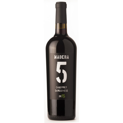 Vino Tinto Madera 5 Cabernet Sauvignon Sangiovese 750 Ml