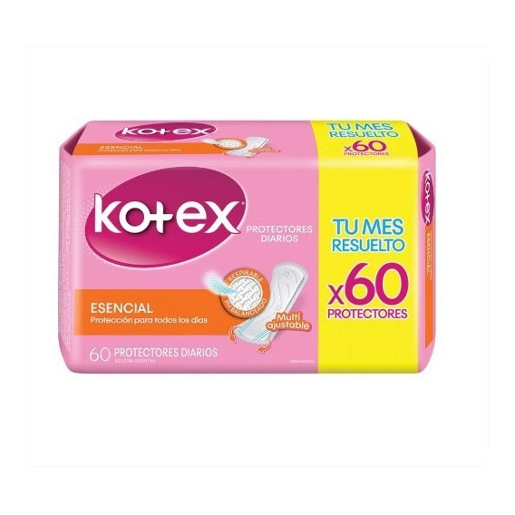 Kotex Protector Multiestilo 60