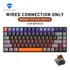 Teclado Mecânico Machenike K500 B84 75% Switch Brown Cor De Teclado Preto Idioma Inglês Us