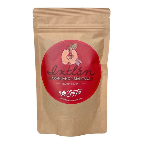 Tisana Frutal Ixtlán Arándano Y Manzana 100g - Soy Té