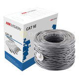 Cable Utp Cat5e 305m Cobre 24awg, Hikvision Ds-1ln5e-e/e