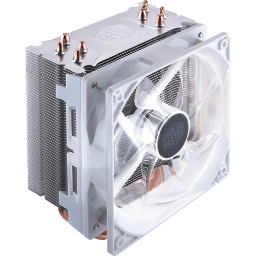 Enfriador de CPU Cooler Master White Edition para Intel y Amd White LED