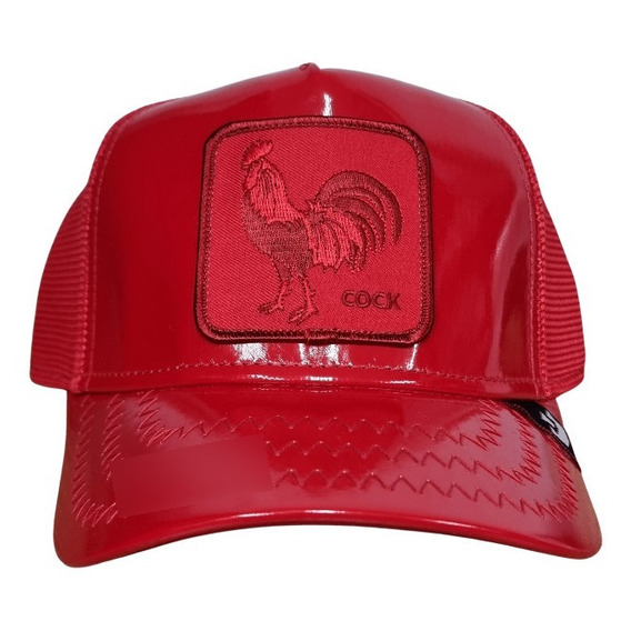 Gorra Goorin Bros Original Cock Gallo Rojo Charol