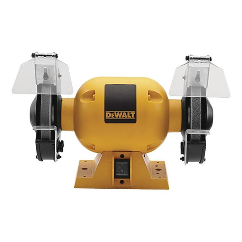 Esmeril de banco DeWalt DW752 amarillo 373 W 120 V + accesorio