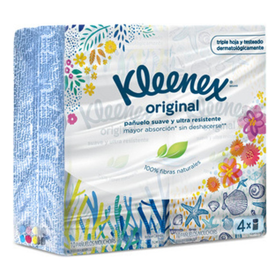 Pañuelos Faciales Kleenex X10un - U - Unidad blanco Kleenex Pañuelos Faciales en caja
