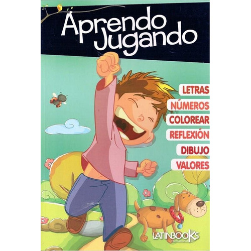 Aprendo Jugando - Azul, De Brijbasi Equipo Editorial. Editorial Latinbooks Internacional, Tapa Tapa Blanda En Español