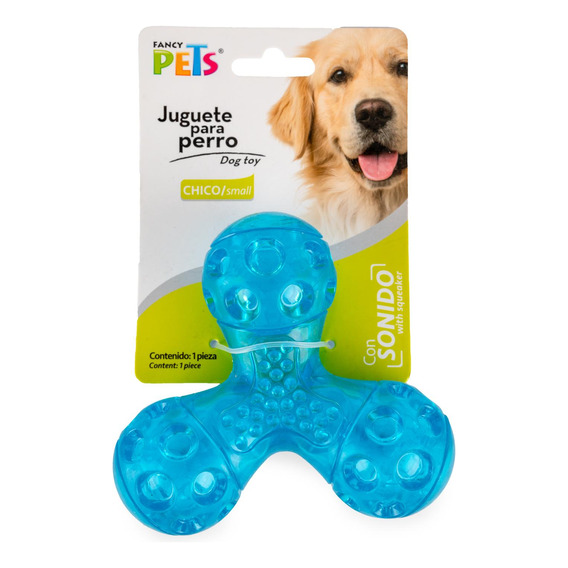 Juguete Satélite Flexible Chico Con Sonido Mascotas